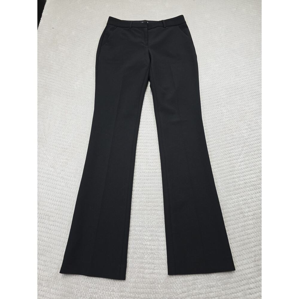 Express Pants Womens 4 Long Editor Boot Mid Rise Black Dress Pants